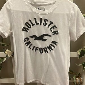 Hollister white T shirt